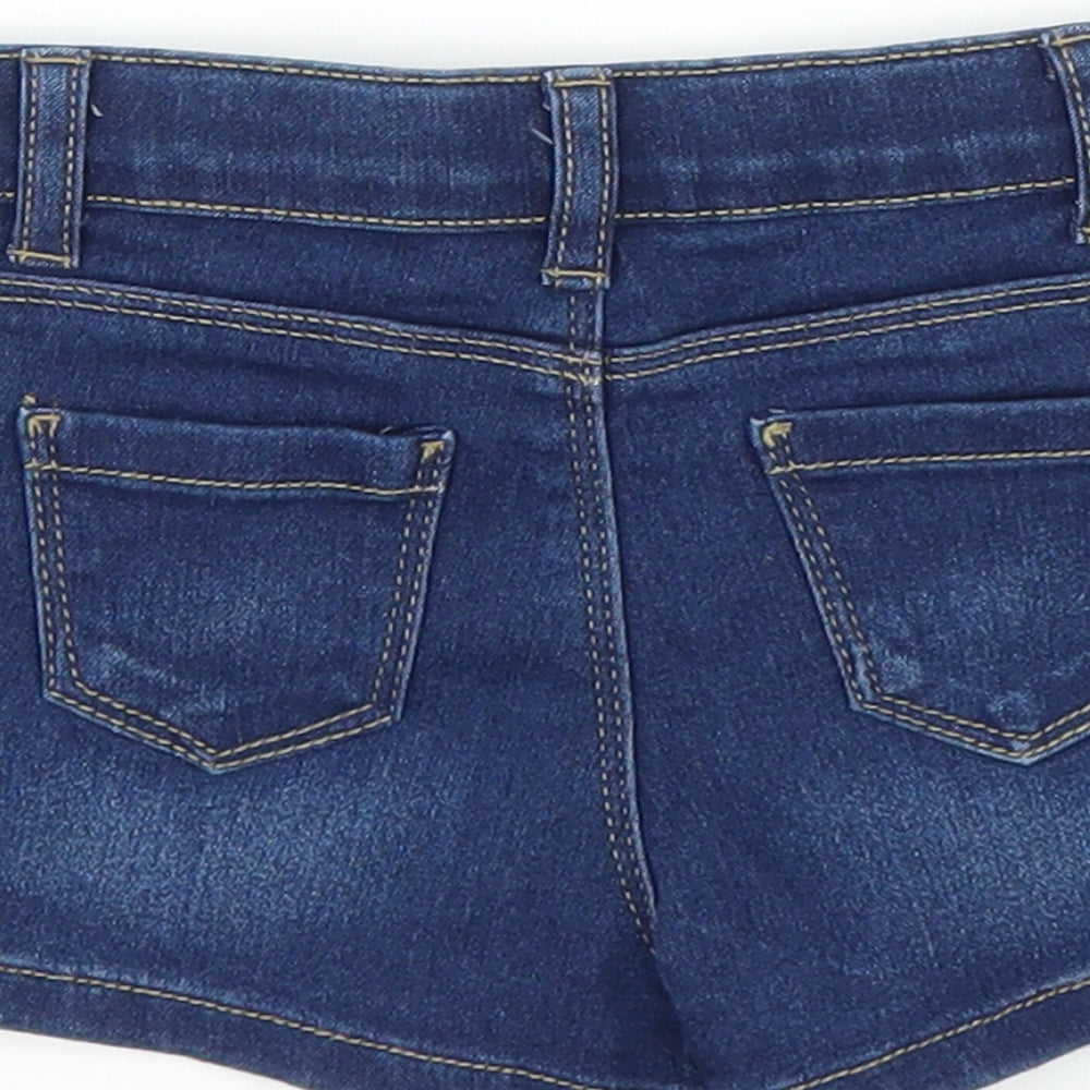 Primark Girls Blue Denim Capri Jeans Size 9 Months