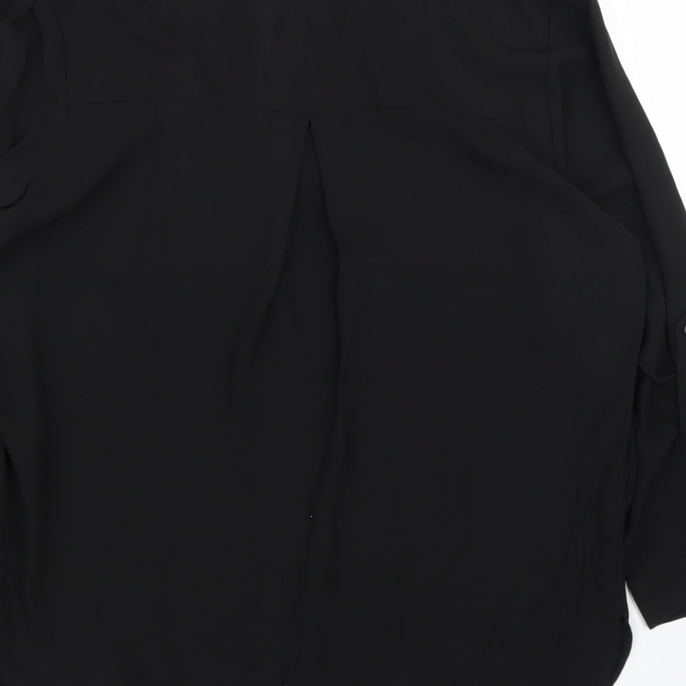 Dorothy Perkins Womens Black Bodysuit One-Piece Size 10