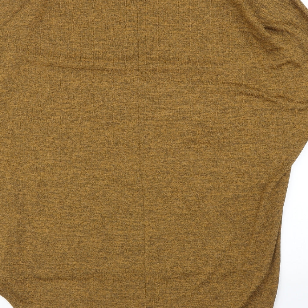 New Look Womens Brown Basic Blouse Size S