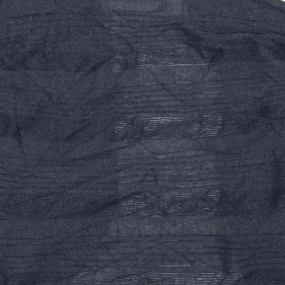 M&Co Womens Blue Cardigan Jumper Size 14