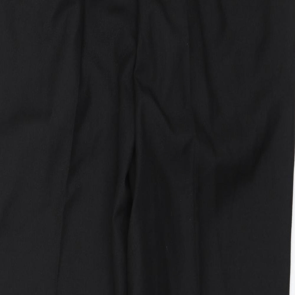 Skopes Mens Black Dress Pants Trousers Size 34 in L28 in
