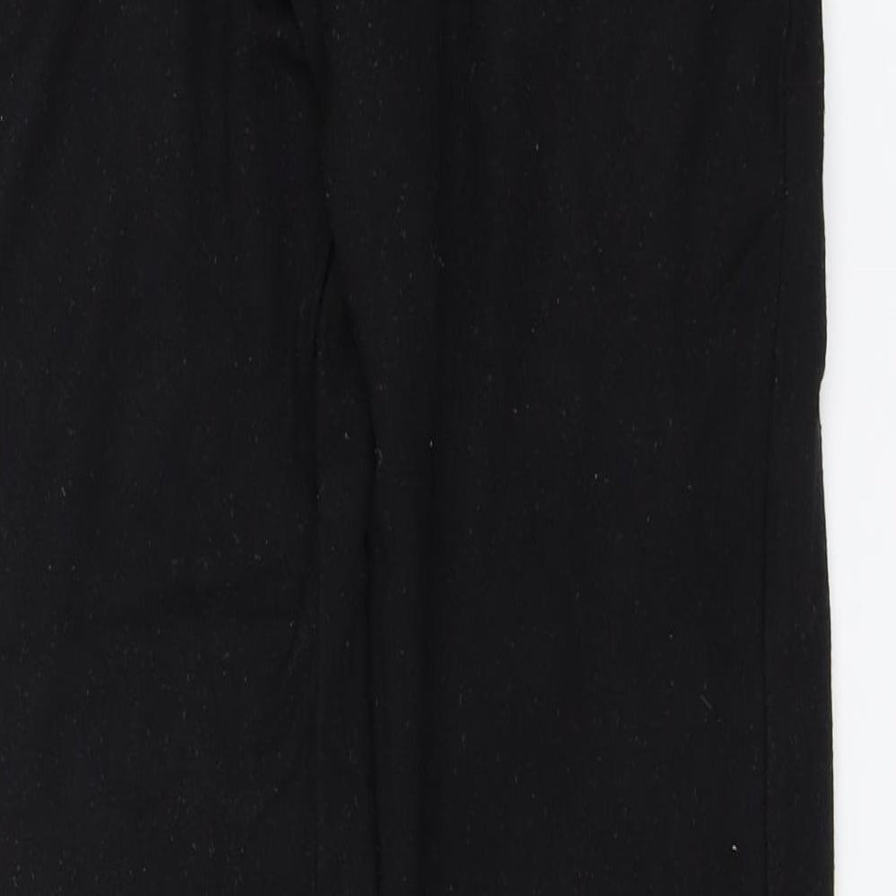 F&F Womens Black Sweatpants Trousers Size 8 L27 in