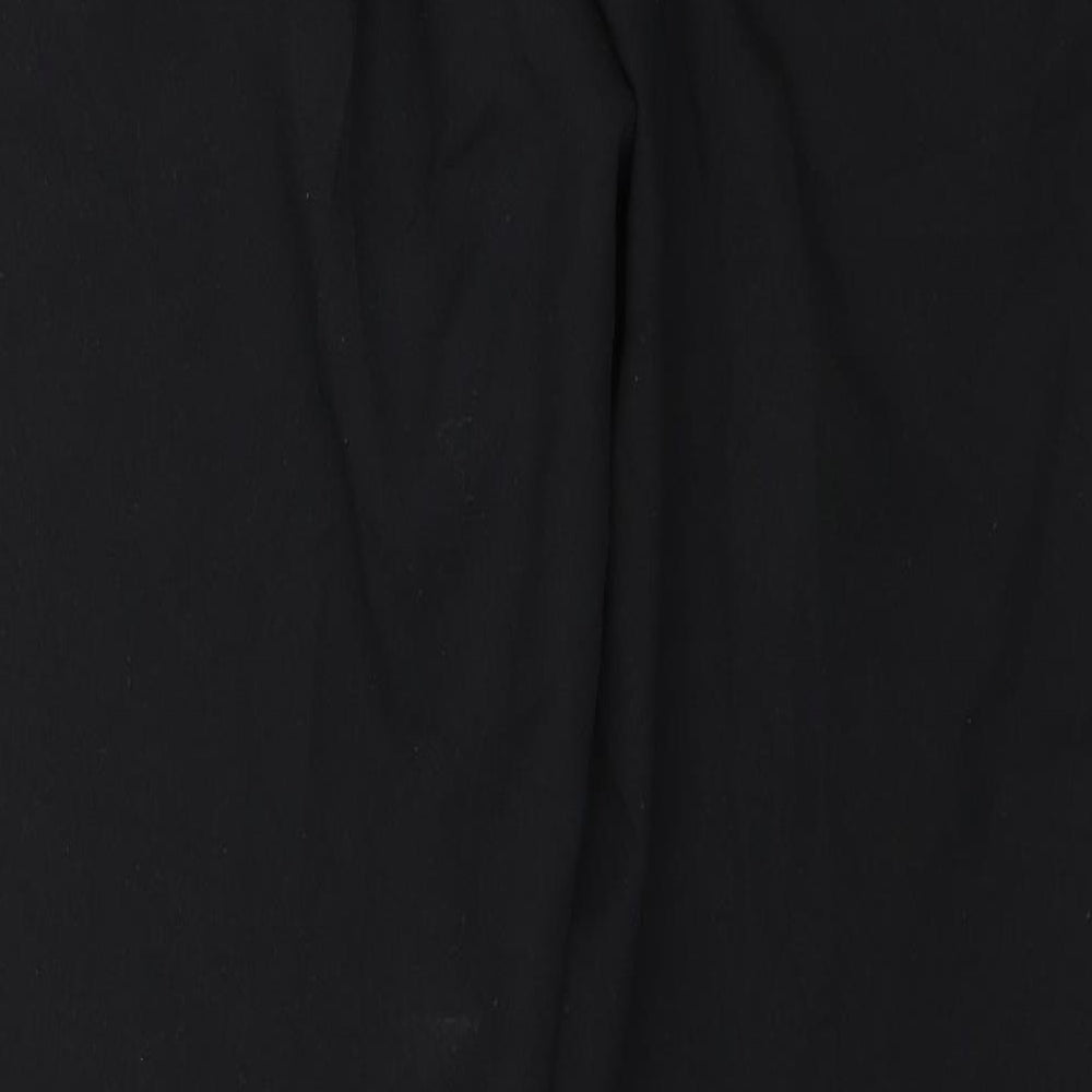 Marks and Spencer Womens Black Dress Pants Trousers Size 16 L27 in
