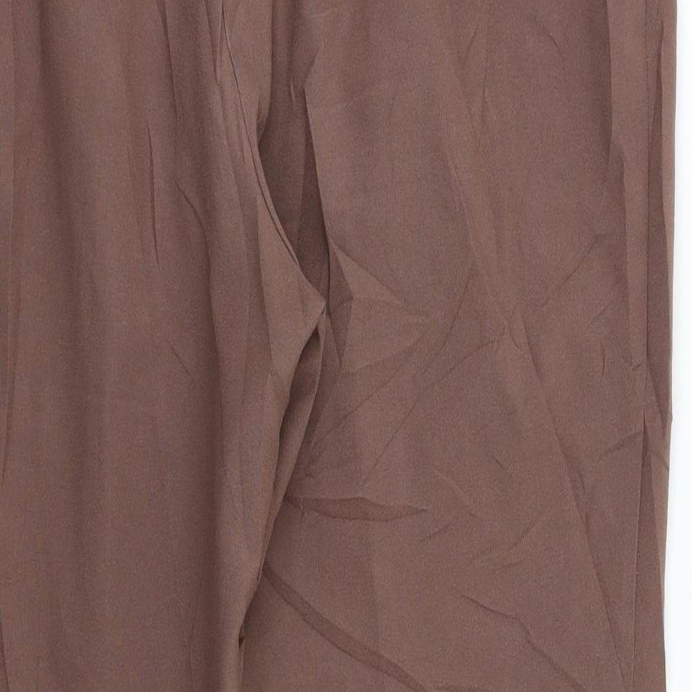 Damart Womens Brown Trousers Size 18 L25 in