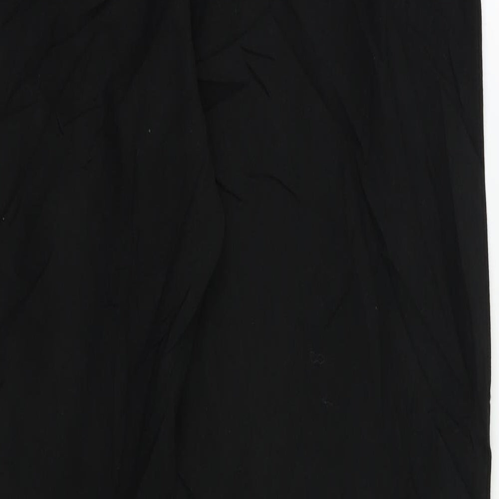 BHS Womens Black Dress Pants Trousers Size S L25 in
