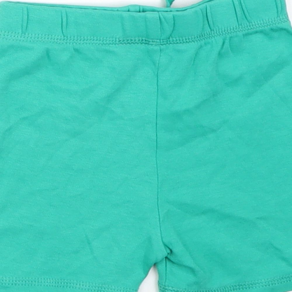 George Baby Green Jogger Trousers Size 6-9 Months
