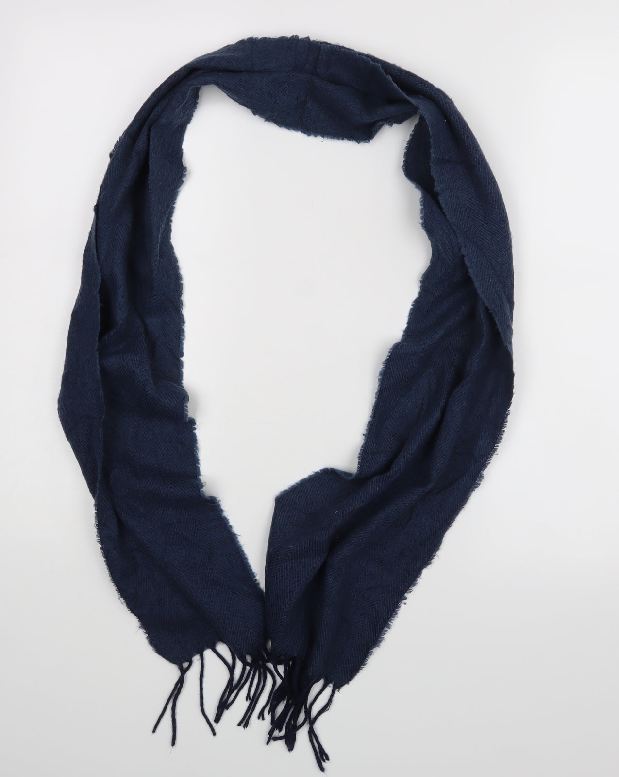 Avenue Unisex Blue Scarf