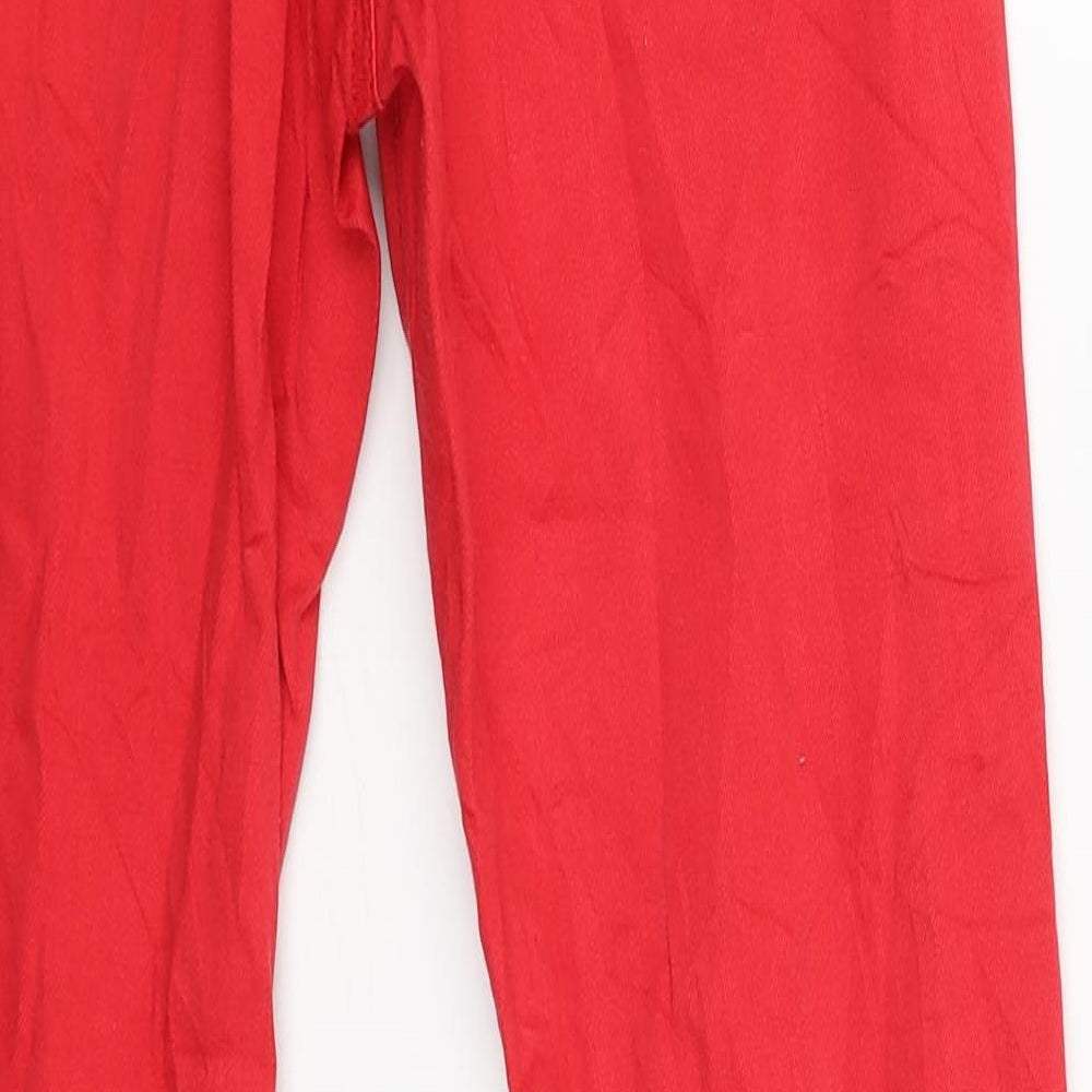 FB Sister Womens Red Skinny Jeans Size M L29 in