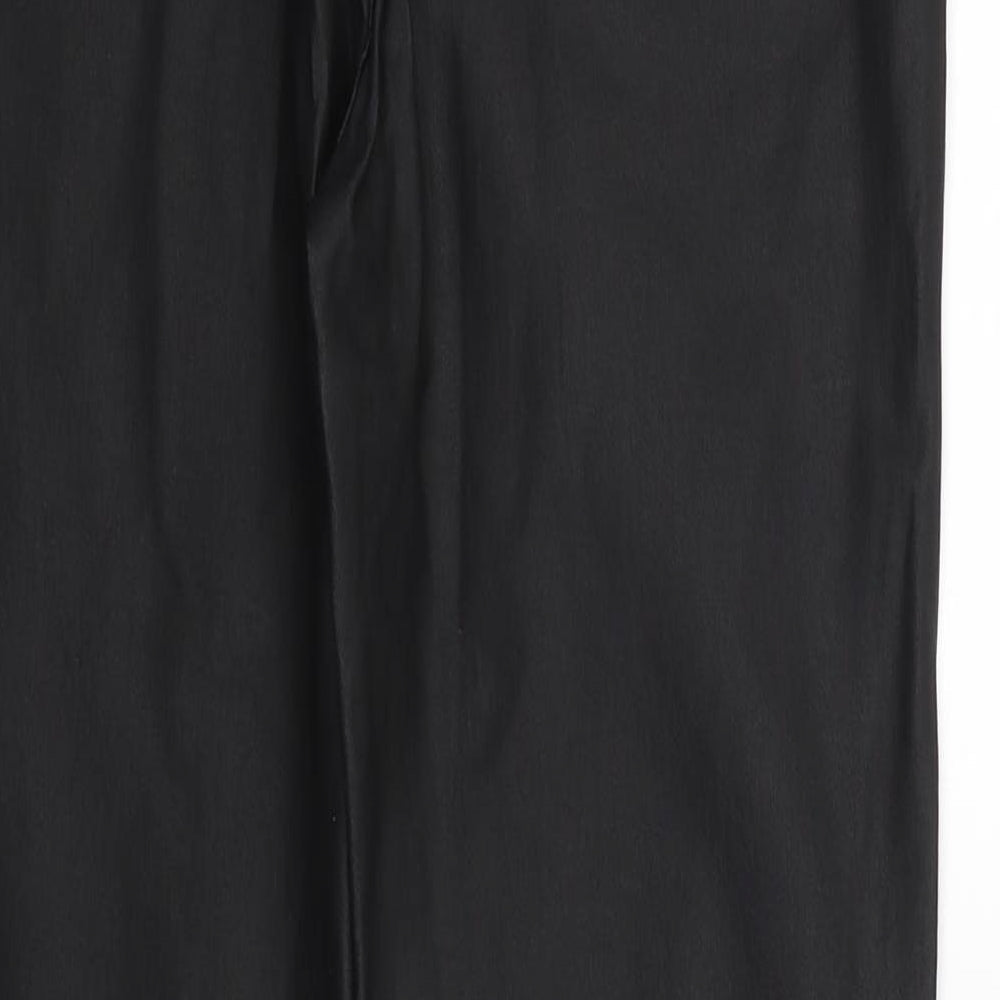New Look Womens Black Trousers Size 14 L26 in