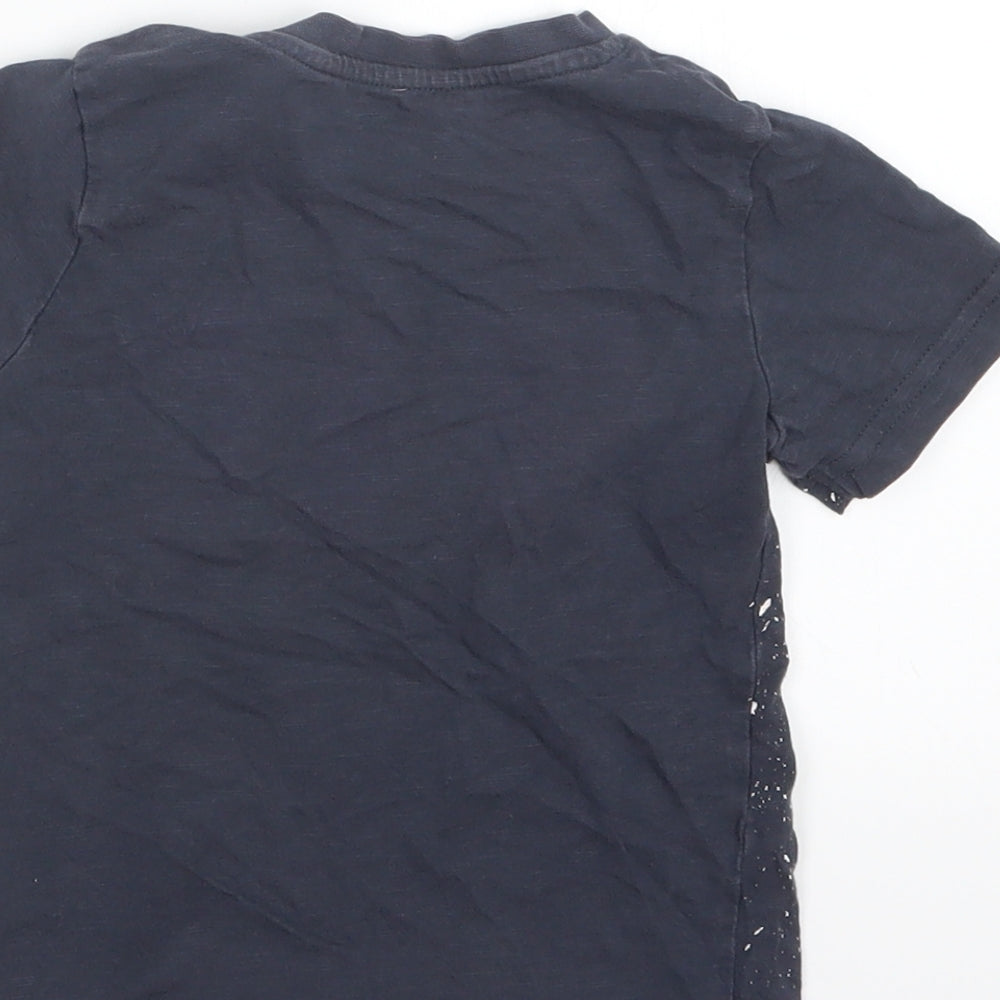 Nutmeg Boys Blue Basic T-Shirt Size 2-3 Years