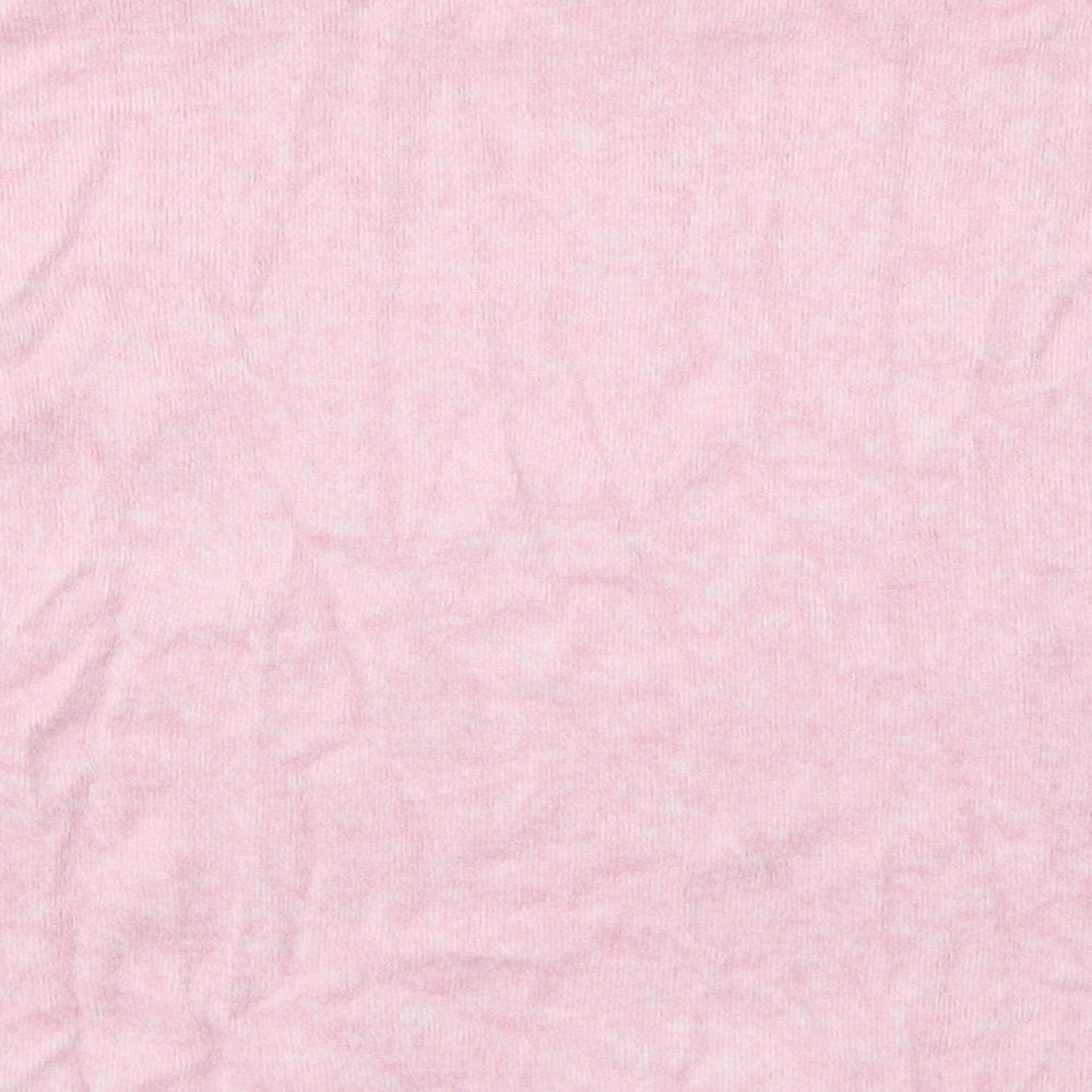 New Look Womens Pink Pullover Sweatshirt Size S