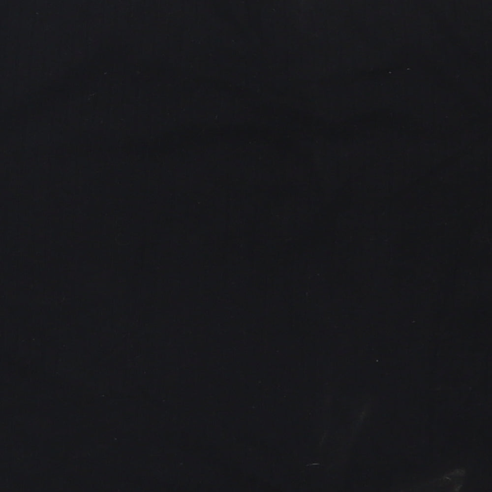 Select Womens Black Basic T-Shirt Size 8