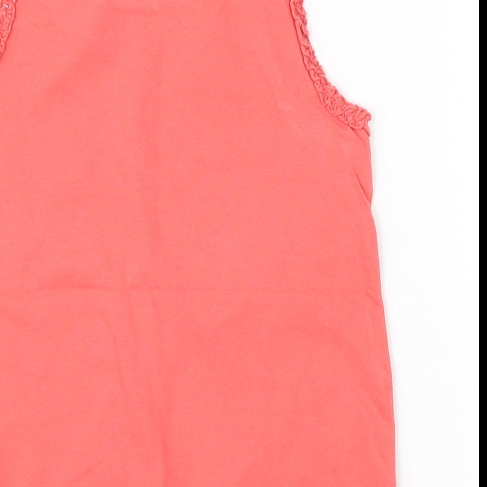 George Girls Pink Basic Tank Size 3-4 Years
