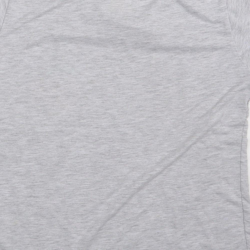 Just Peachy Girls Grey Basic T-Shirt Size 4-5 Years