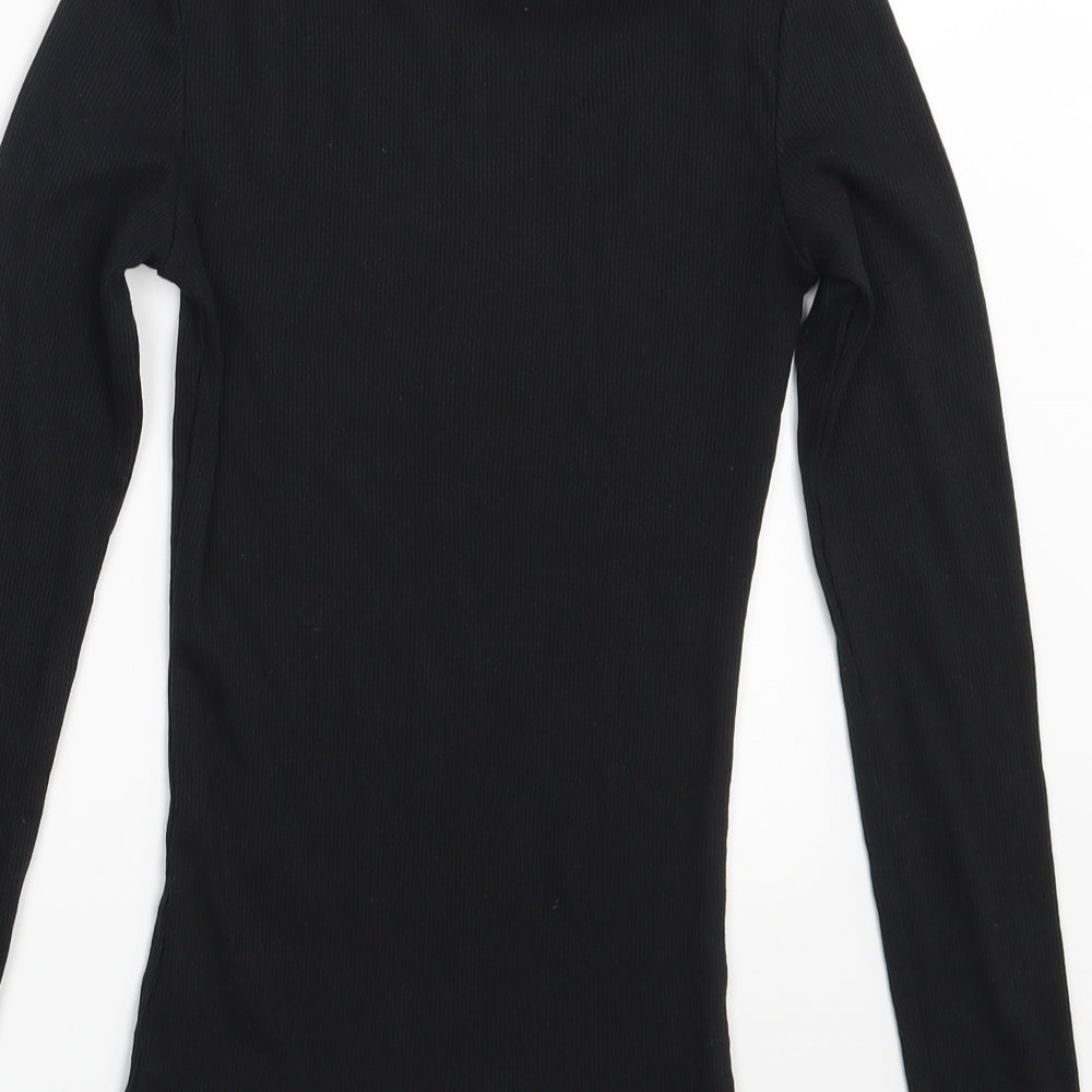 New Look Womens Black Pullover Jumper Size 6