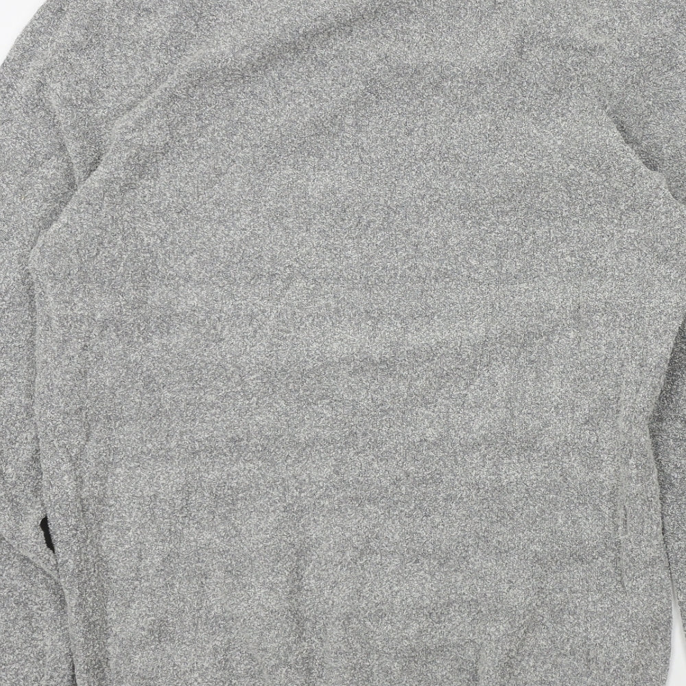 Burtons Mens Grey Pullover Jumper Size M