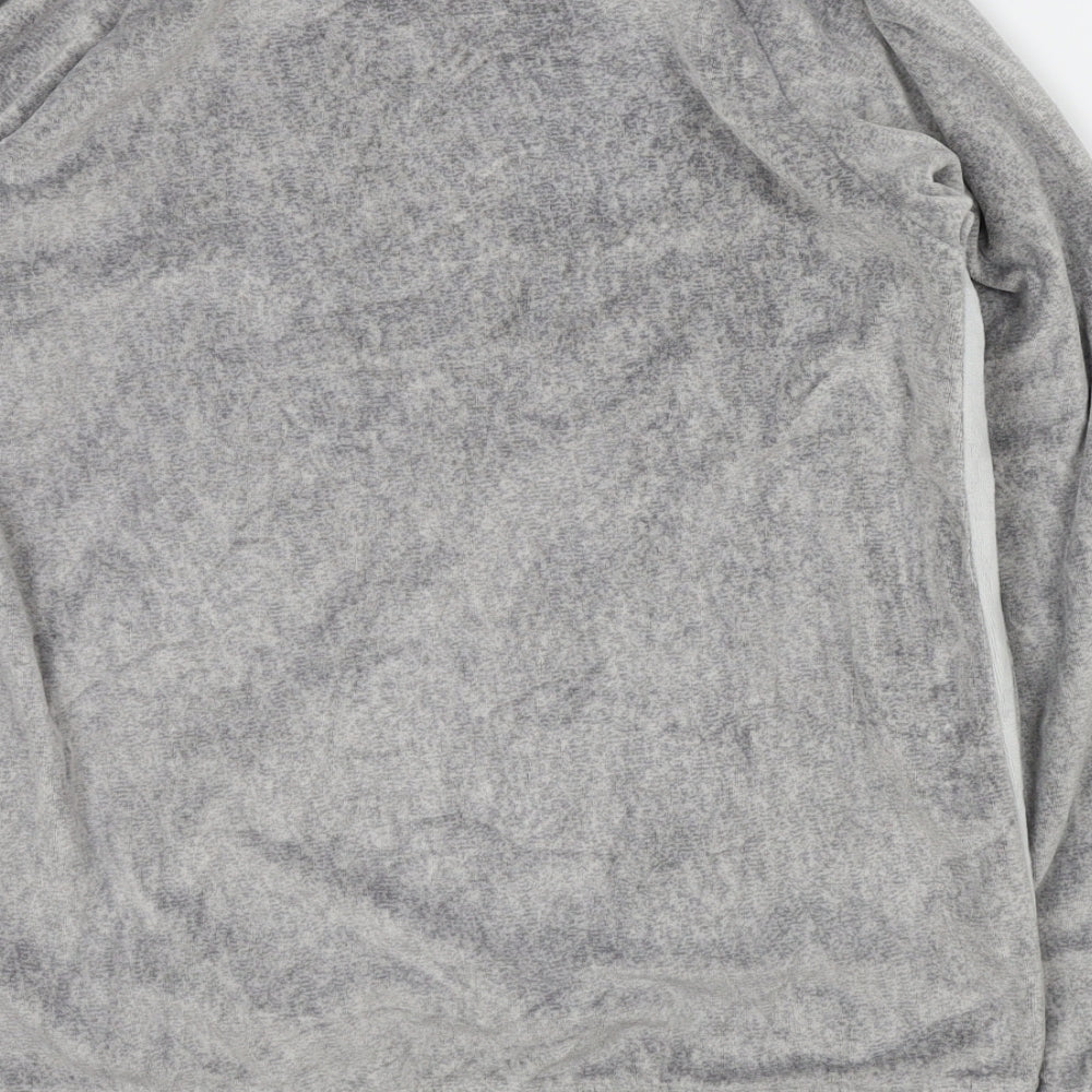 Debenhams Womens Grey Solid Top Pyjama Top Size 6