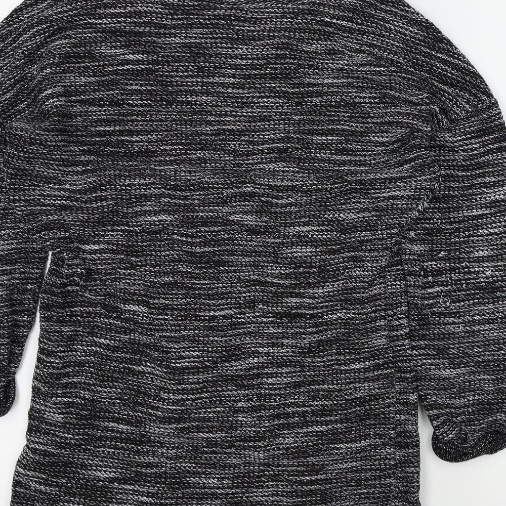 Divided Womens Black Pullover Jumper Size XS