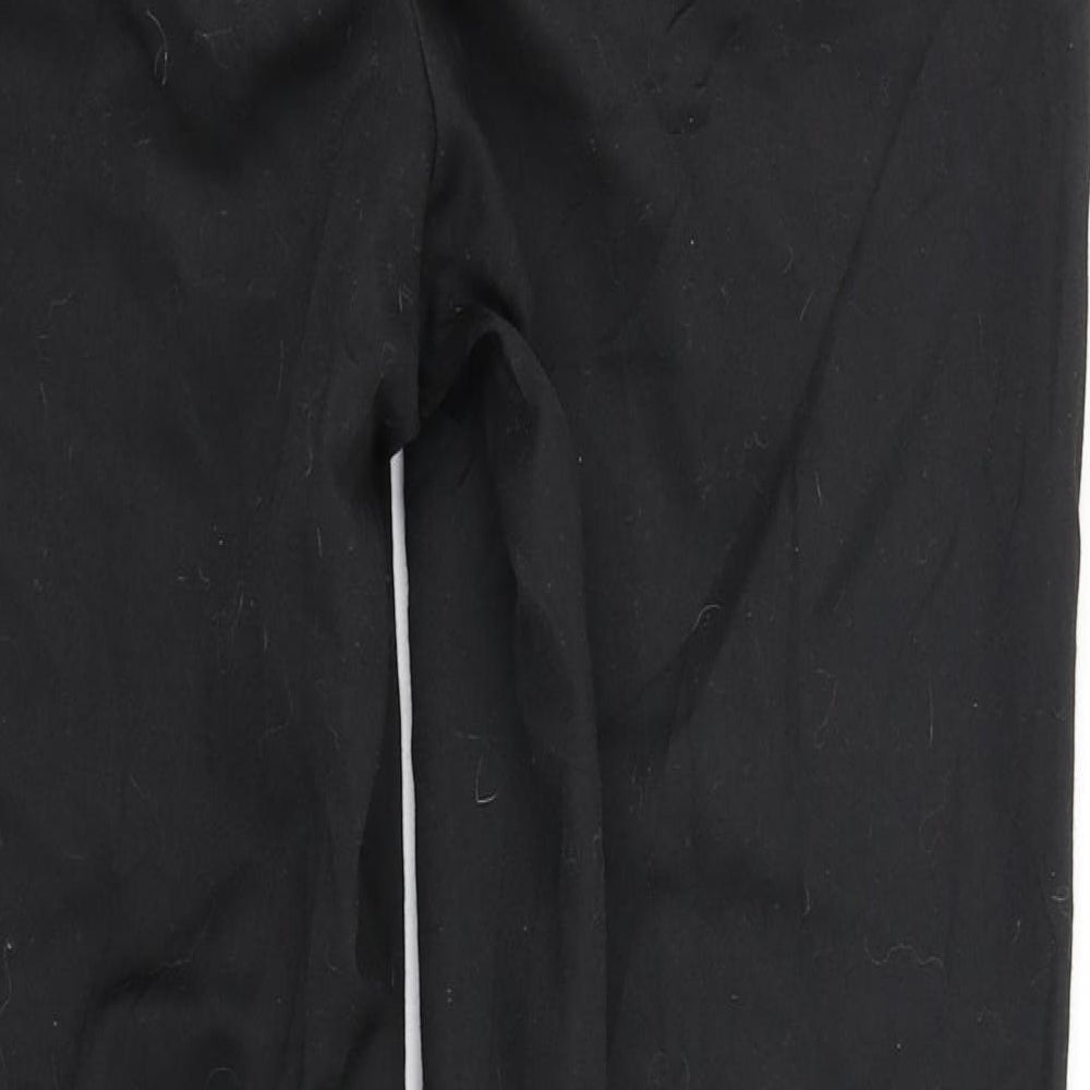 Oakman Mens Black Trousers Size 36 in L28 in