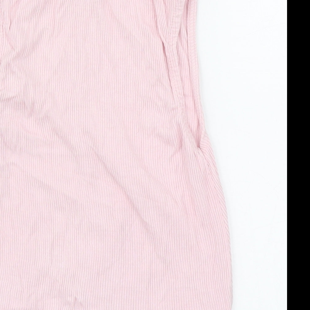 TU Girls Pink Basic Tank Size 12 Years