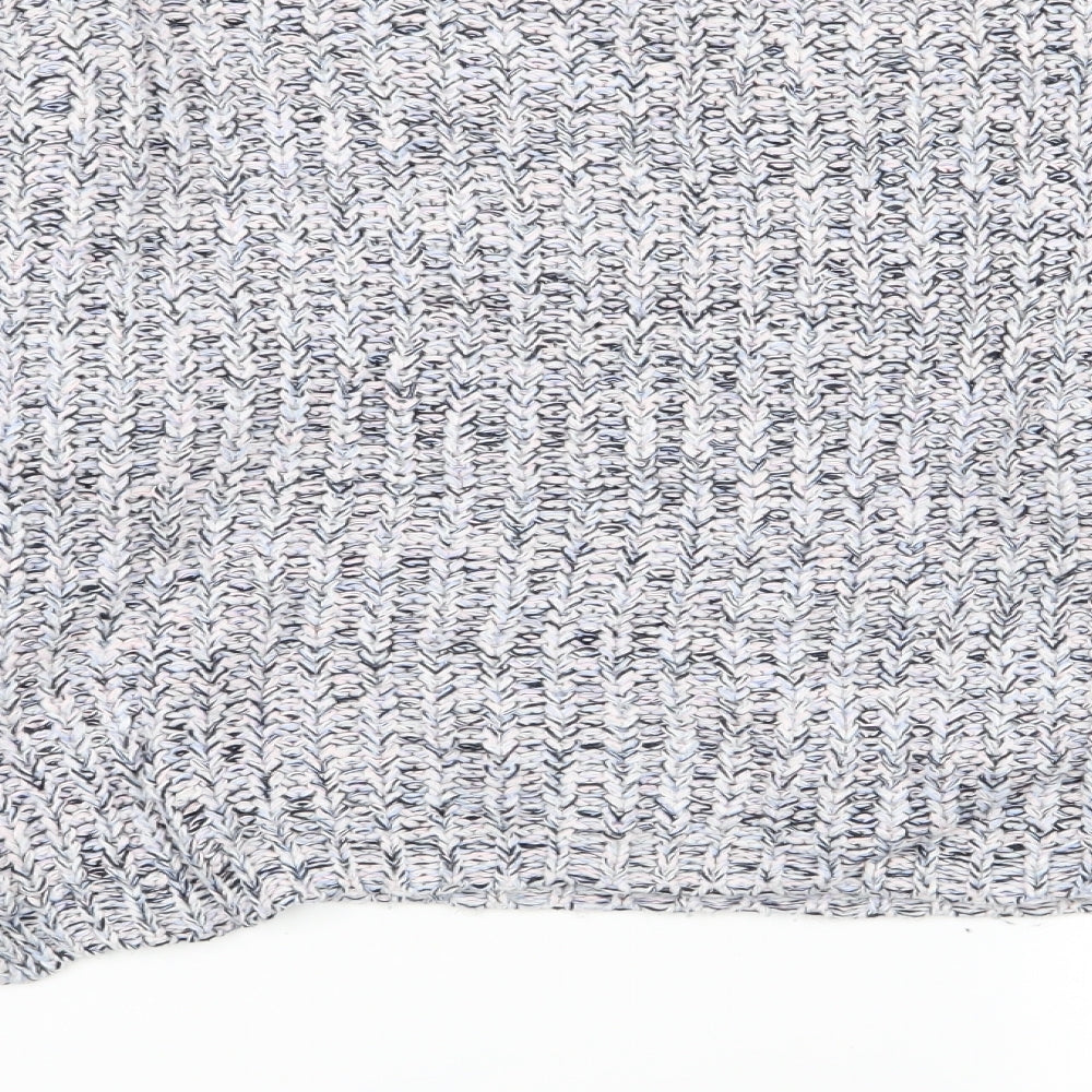 New Look Womens Grey Pullover Jumper Size S