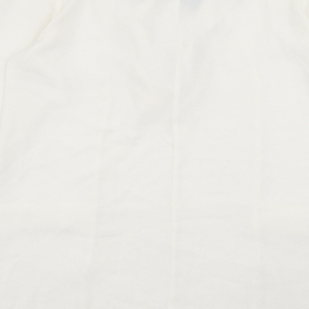 PLT Womens White A-Line Size 10
