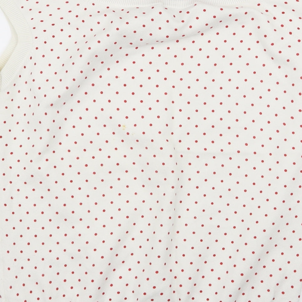 Marks & Spencer Womens Multicoloured Polka Dot Pullover Jumper Size 14