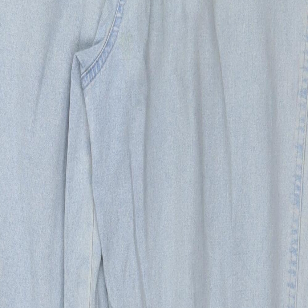 Gina B Womens Blue Denim Skinny Jeans Size 28 in L25 in
