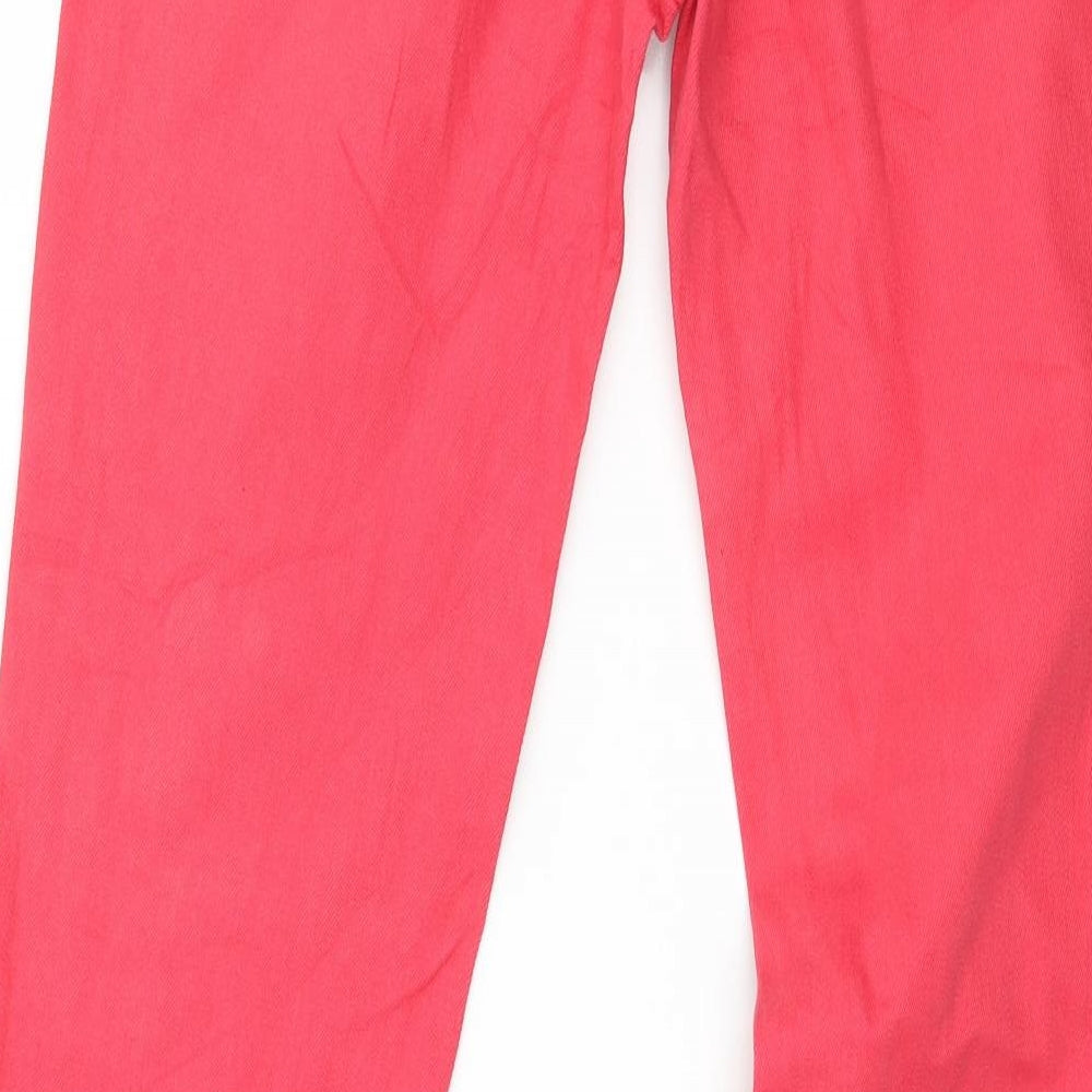 TOM TAILOR Womens Pink Denim Skinny Jeans Size 27 in L34 in