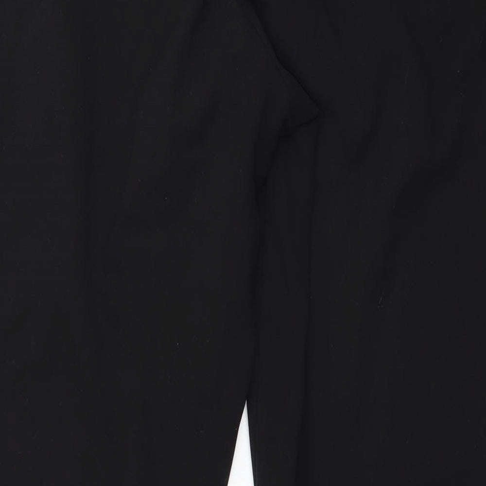 M&Co Womens Black Trousers Size 32 in L27 in