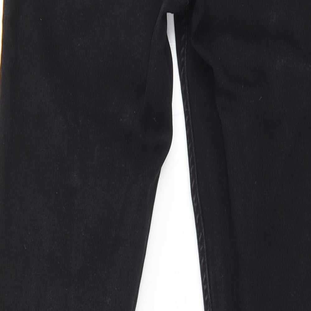 Denim & Co. Womens Black Denim Skinny Jeans Size 8 L26 in