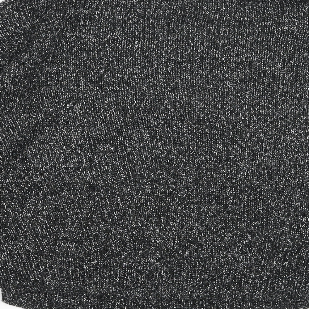 Divided by H&M Womens Black Knit Pullover Jumper Size 8