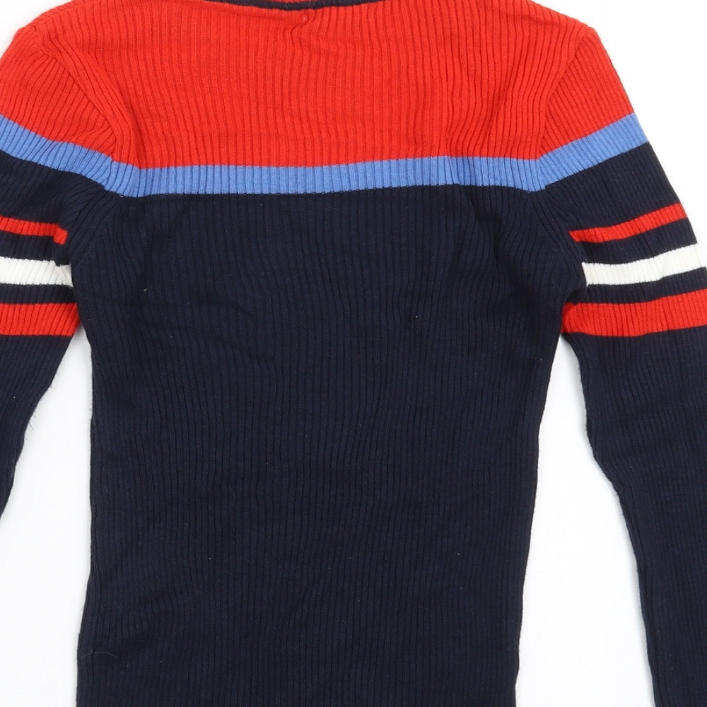 Cooperative Womens Blue Pullover Jumper Size XS