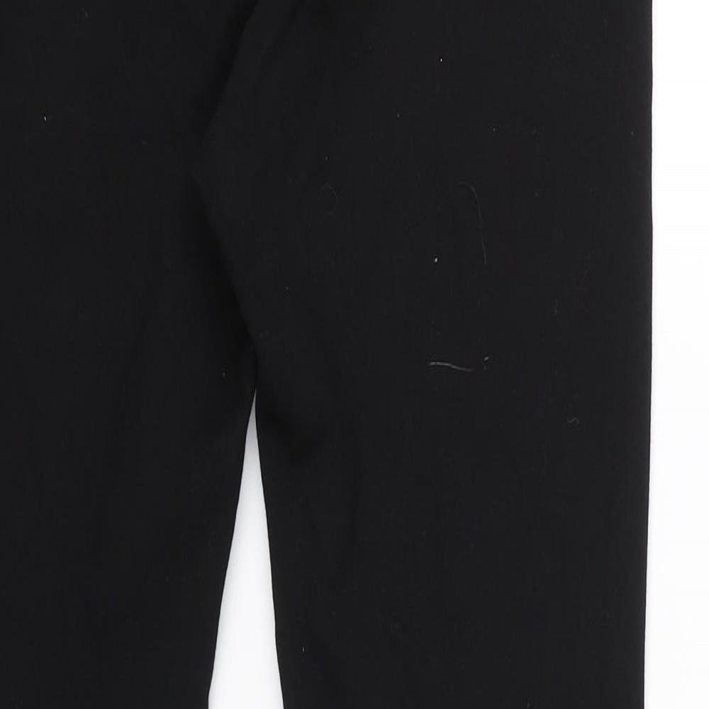 LD stye Womens Black Trousers Size M L25.5 in