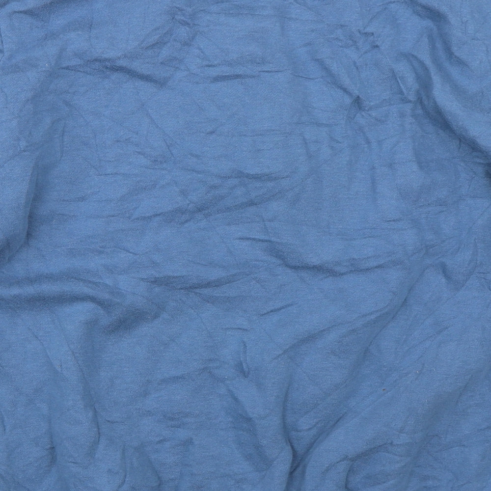Blair Womens Blue Argyle/Diamond Pullover Jumper Size L