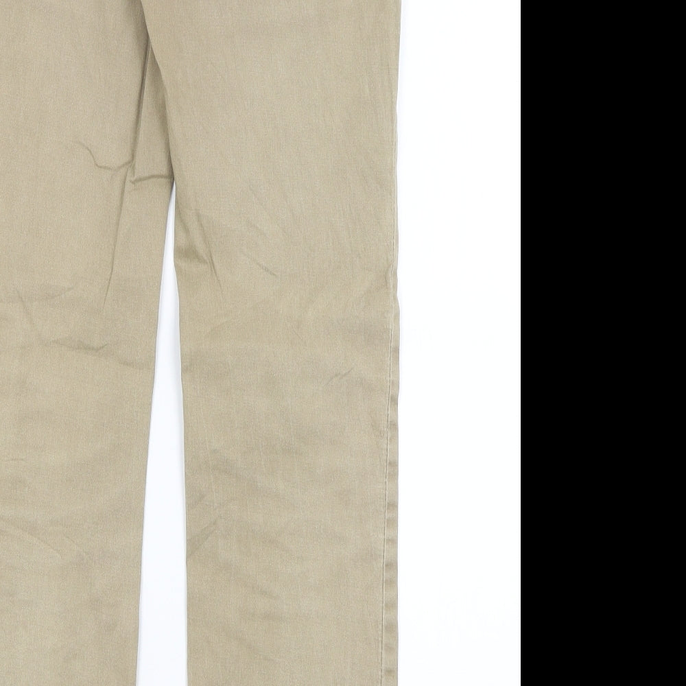 Osika Womens Brown Trousers Size 32 in L29 in