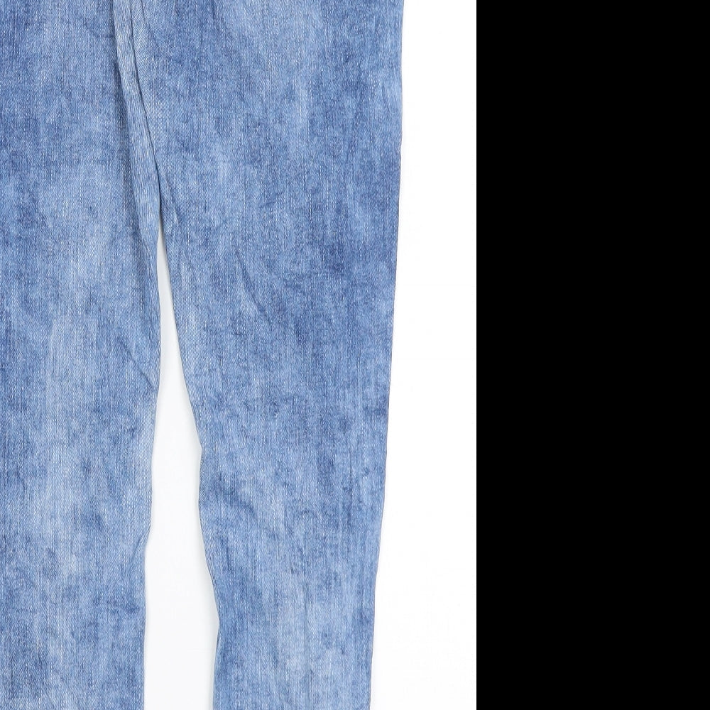 Preworn Womens Blue Skinny Jeans Size 6 L26 in