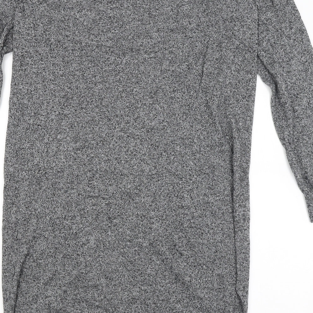TU Womens Grey Wrap Jumper Size 12