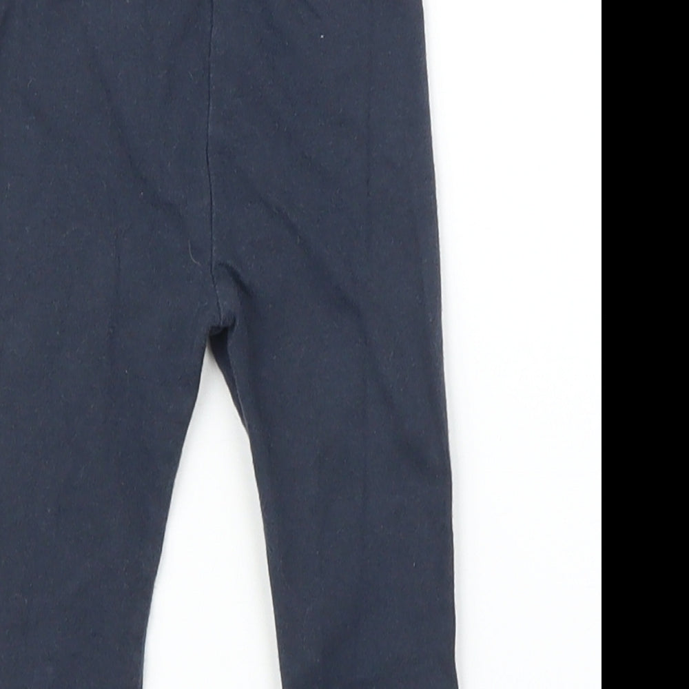 Nutmeg Baby Blue Capri Leggings Size 3-6 Months