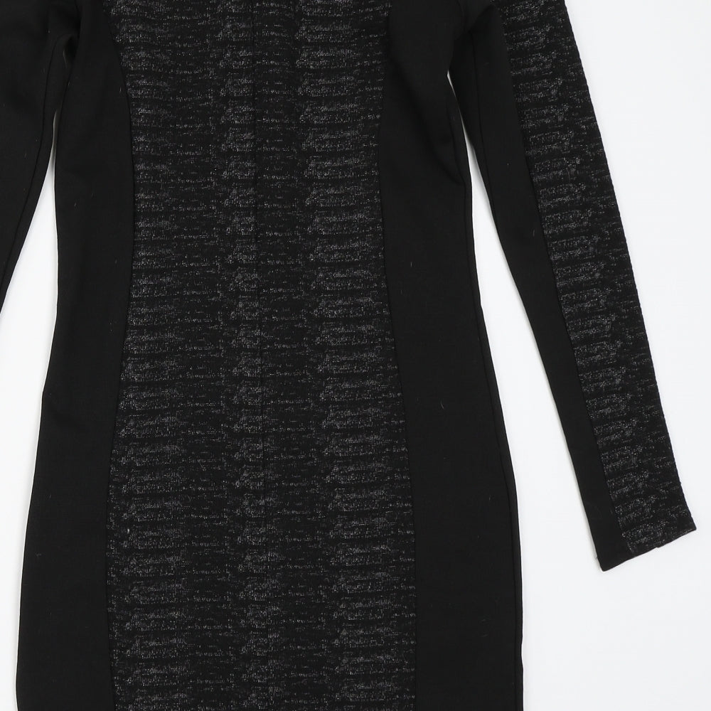 H&M Womens Black Bodycon Size 38