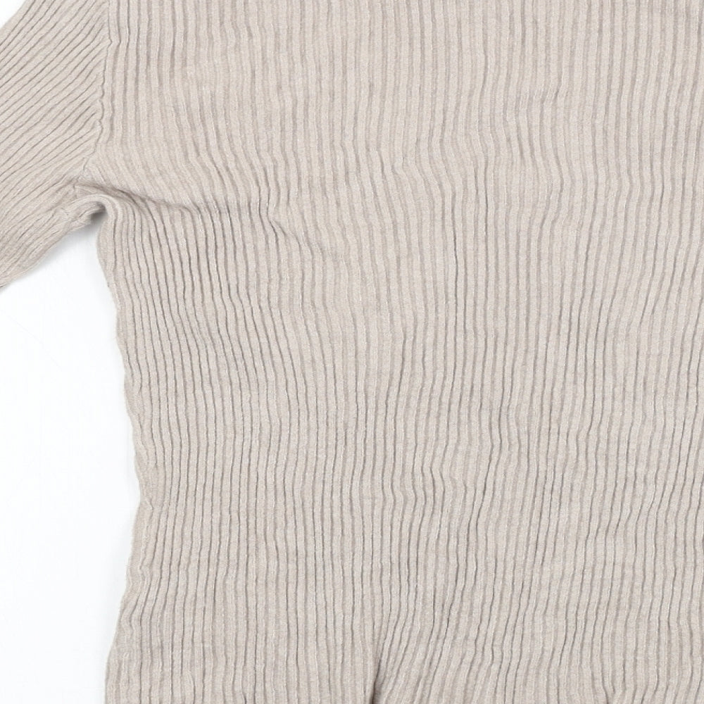 Primark Womens Beige Pullover Jumper Size L