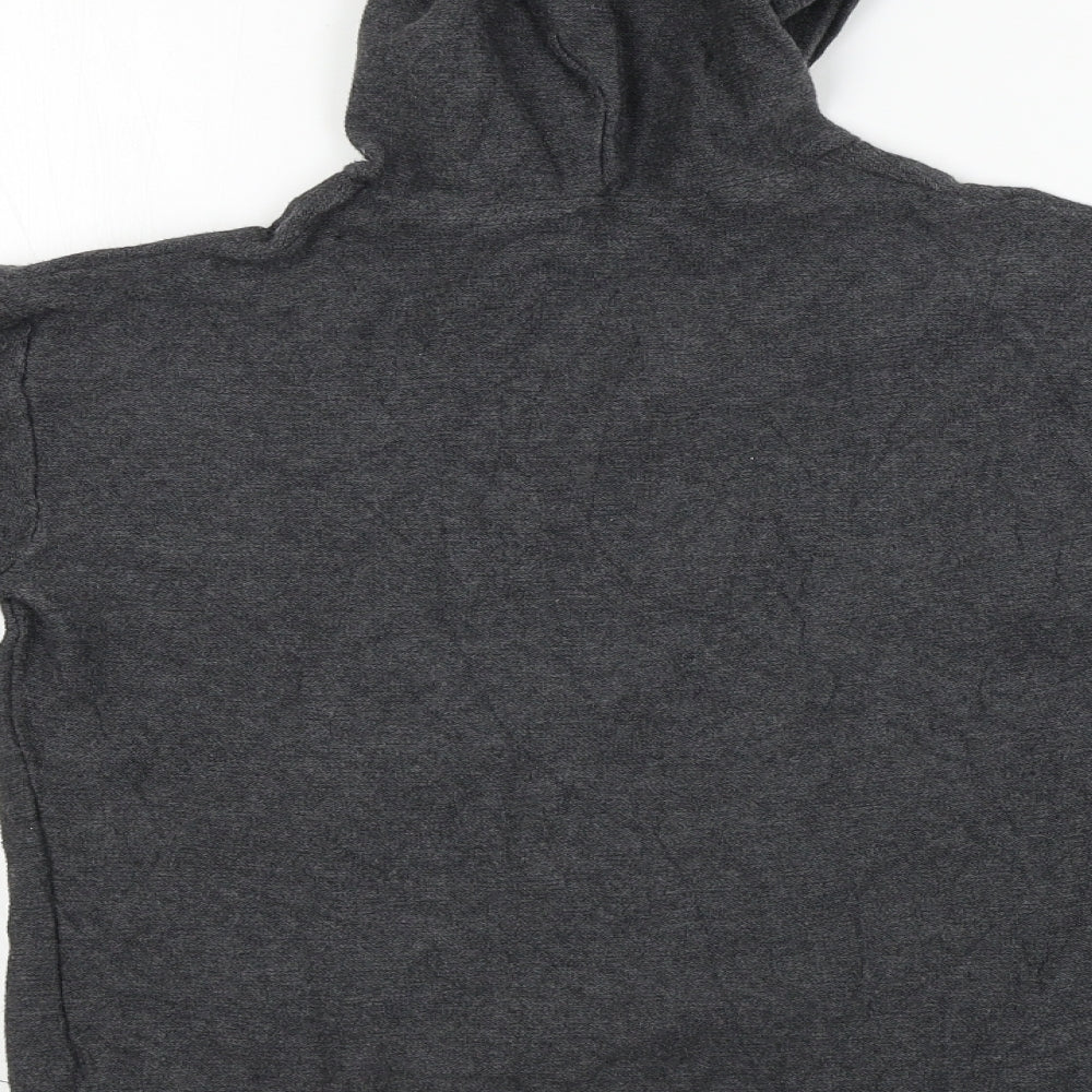 H&M Boys Grey Pullover Hoodie Size 8-9 Years