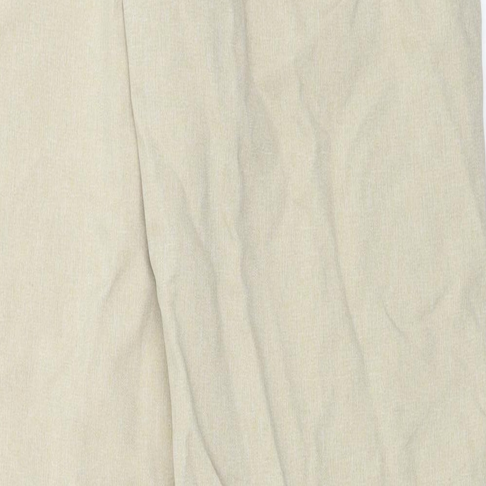 Classics Womens Beige Trousers Size 14 L25 in