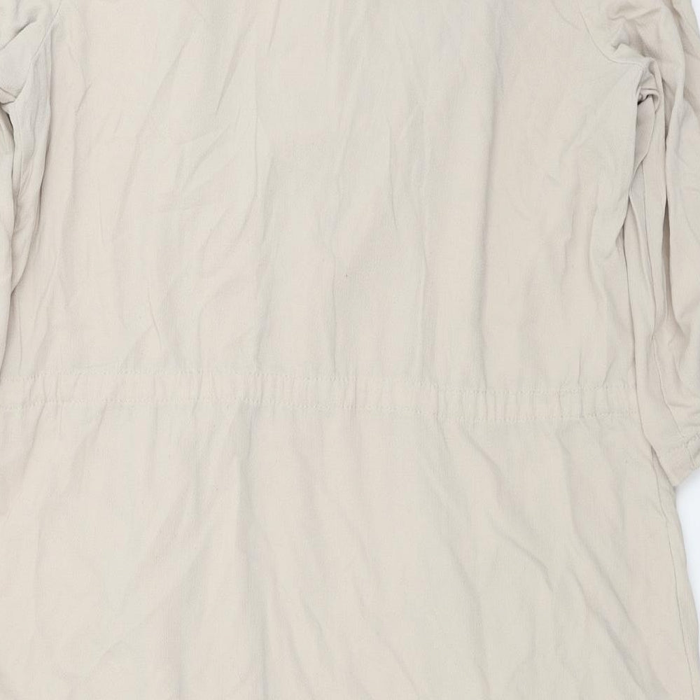 Atmosphere Womens Beige Basic Blouse Size 14