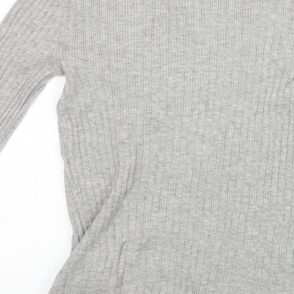 Primark Womens Grey Pullover Jumper Size L