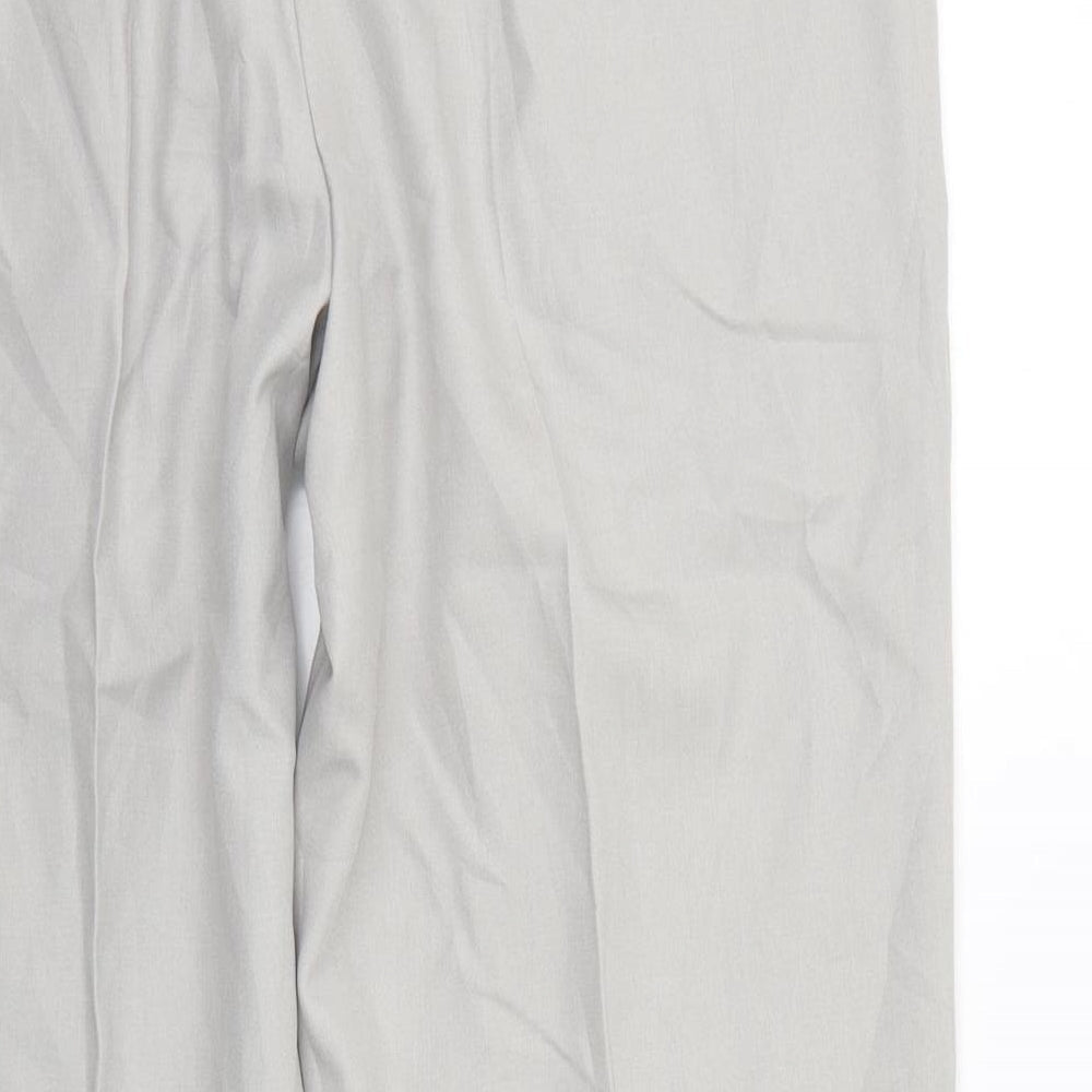 Marks and Spencer Mens Grey Suit Trousers Size 36 L29 in - washable mark