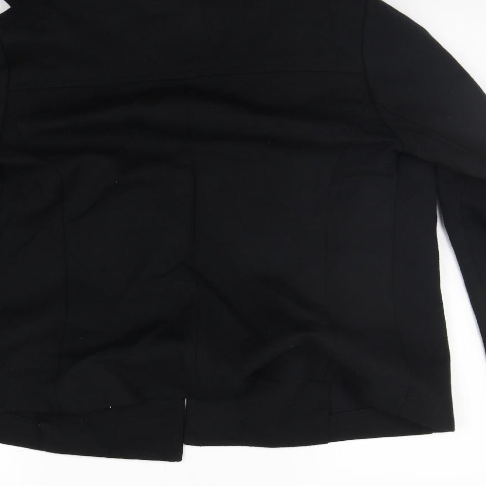 Next Womens Black Jacket Coat Size 10