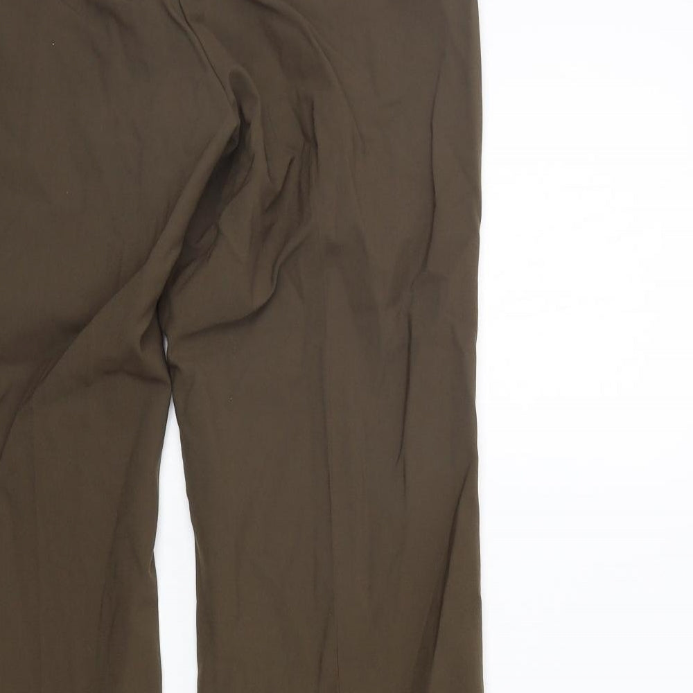 Classiques Entier Womens Brown Trousers Size 32 in L30 in