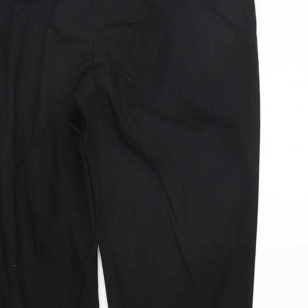Next Womens Black Snow Pants Trousers Size 12 L25 in