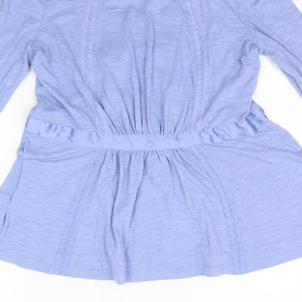 NEXT Womens Blue Basic T-Shirt Size 8